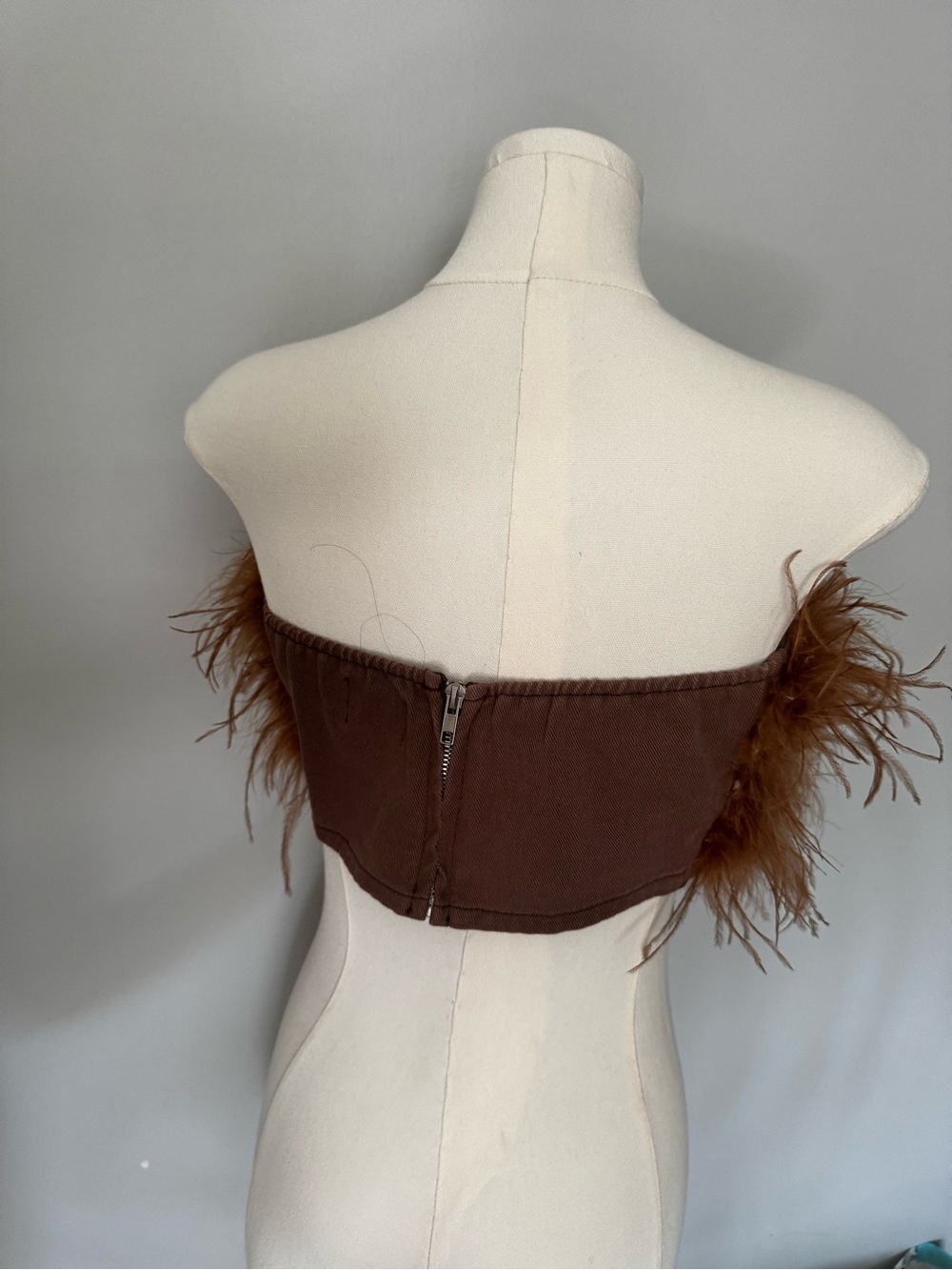 Feather tube top - Picture 2 of 3